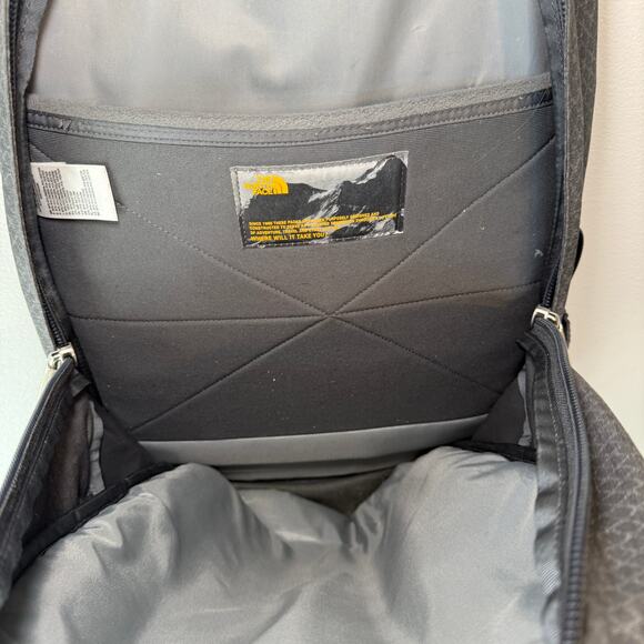 The North Face Women's Borealis Backpack Asphalt Grey Heather Subtle Green - Picture 8 of 13